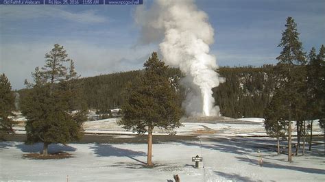 old faithful webcam|Yellowstone National Park Multi Webcams